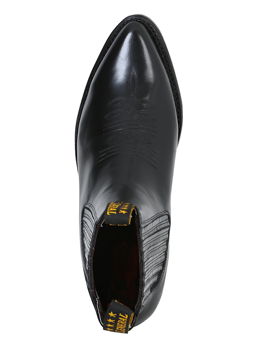 Botín Vaquero El General - Camaleón Negro 181