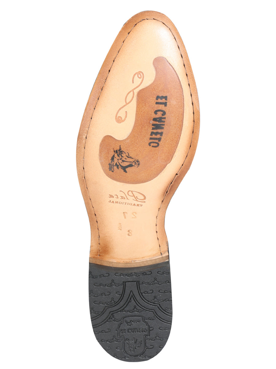 Bota Canelo Charro - Nobuck Negro 3663