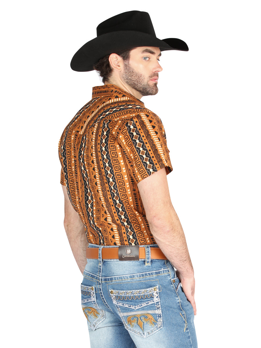 Camisa vaquera El General - Mostaza 44455