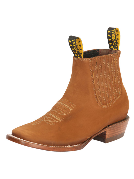 El General Women’s Ankle Boots - Nobuck Oro Viejo 45347
