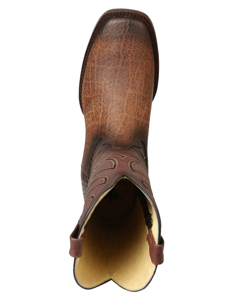 Men’s El General Rodeo Boots - Tobacco Elephant Print 45665