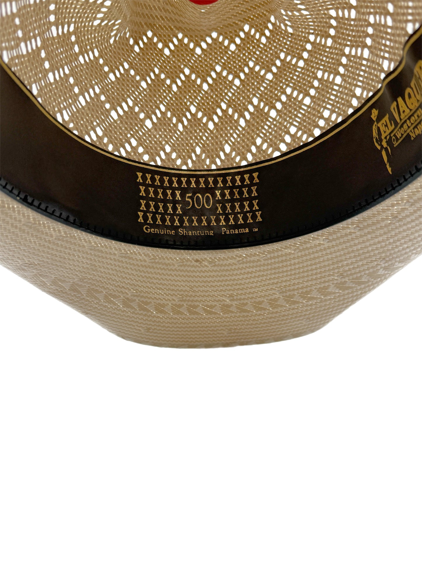 Men's bicolor 500 x shantung Panama hat
