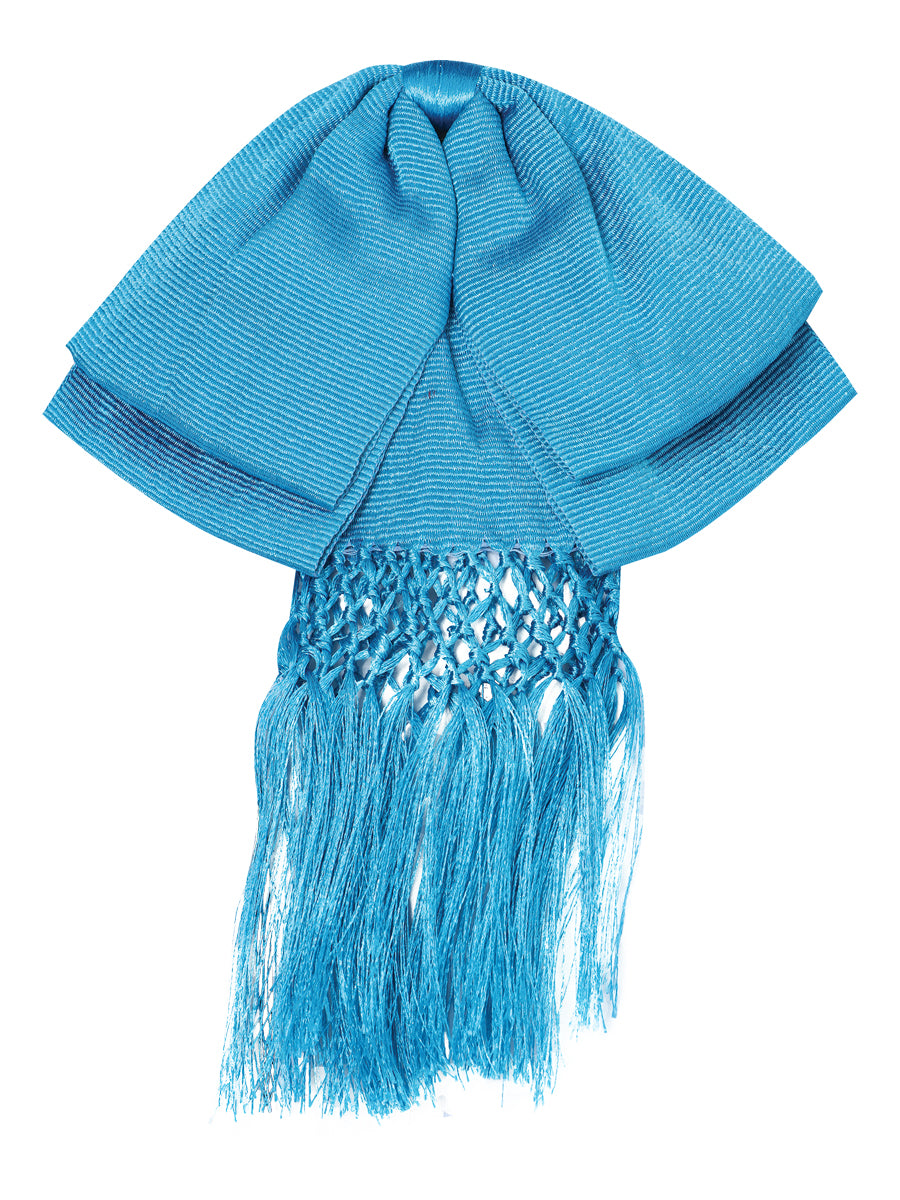 Pajarita Charra Mexicana 85% Articela, 15% Poliéster Azul 601319