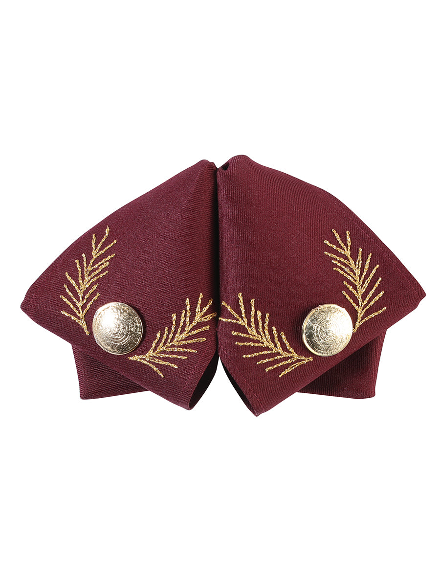 Adulto
Pajarita Charra Mexicana 100% Poliéster Vino/Dorado 601784