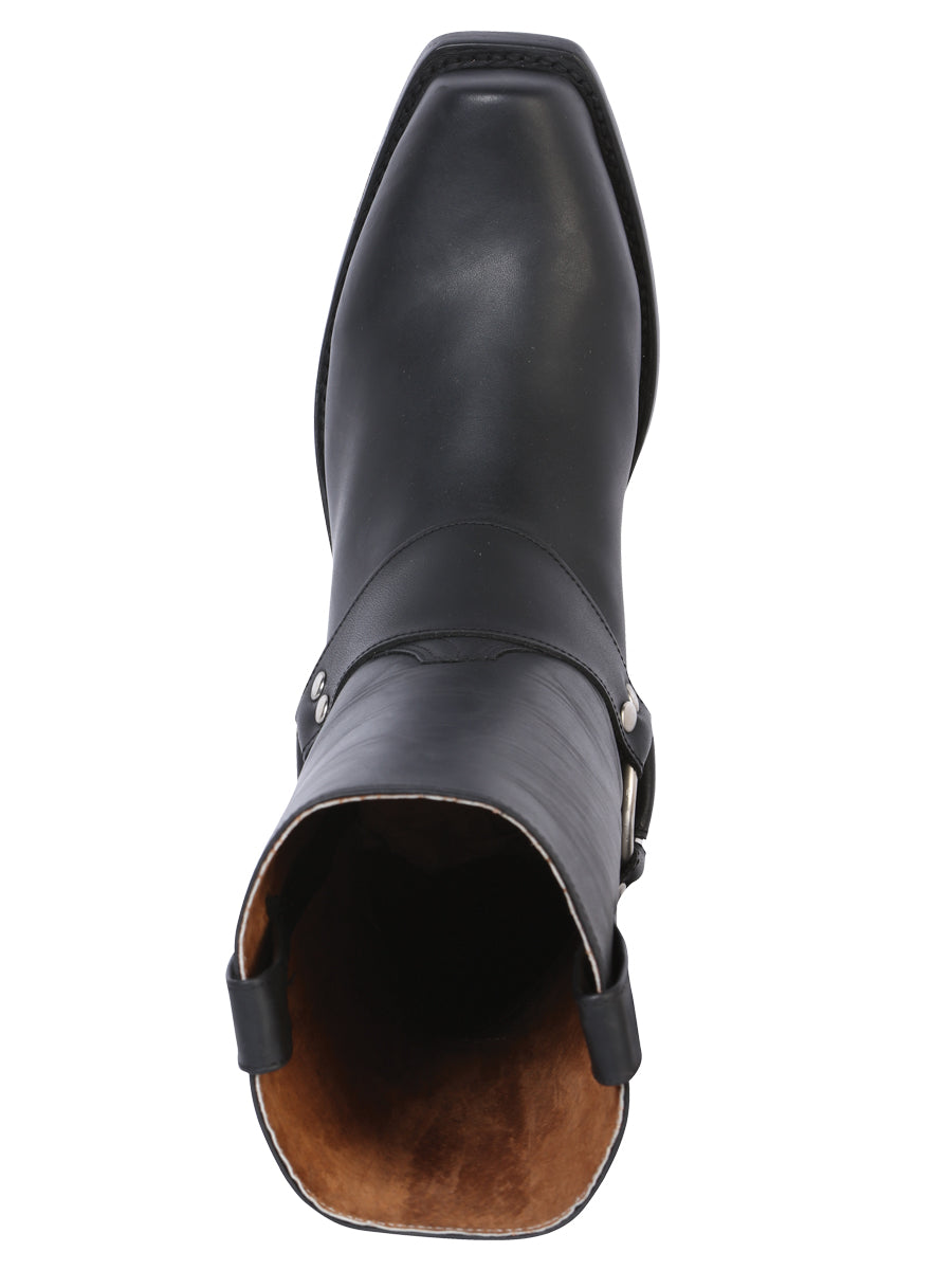 El General Biker Boot - Waxy Black 134