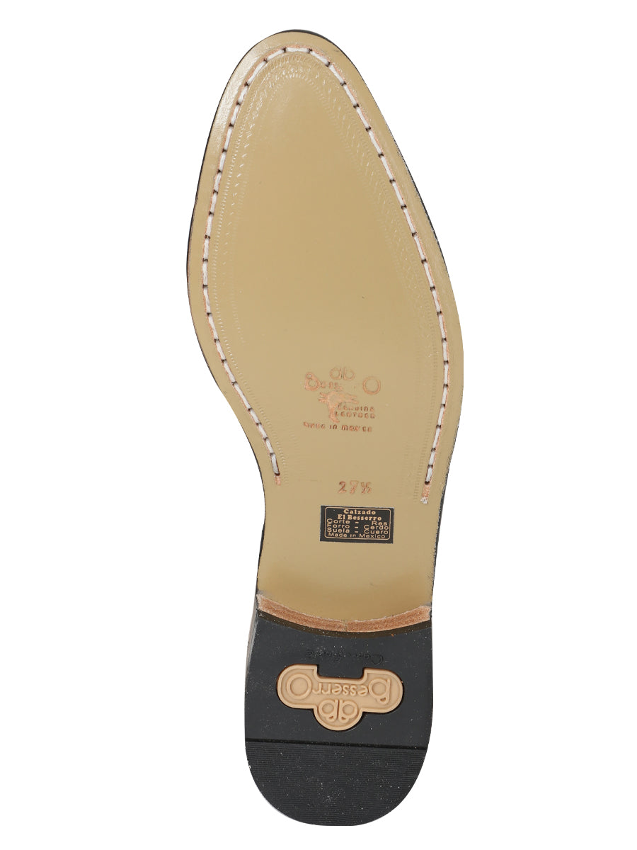 Bota Charro El Besserro - Nobuck Hueso 205