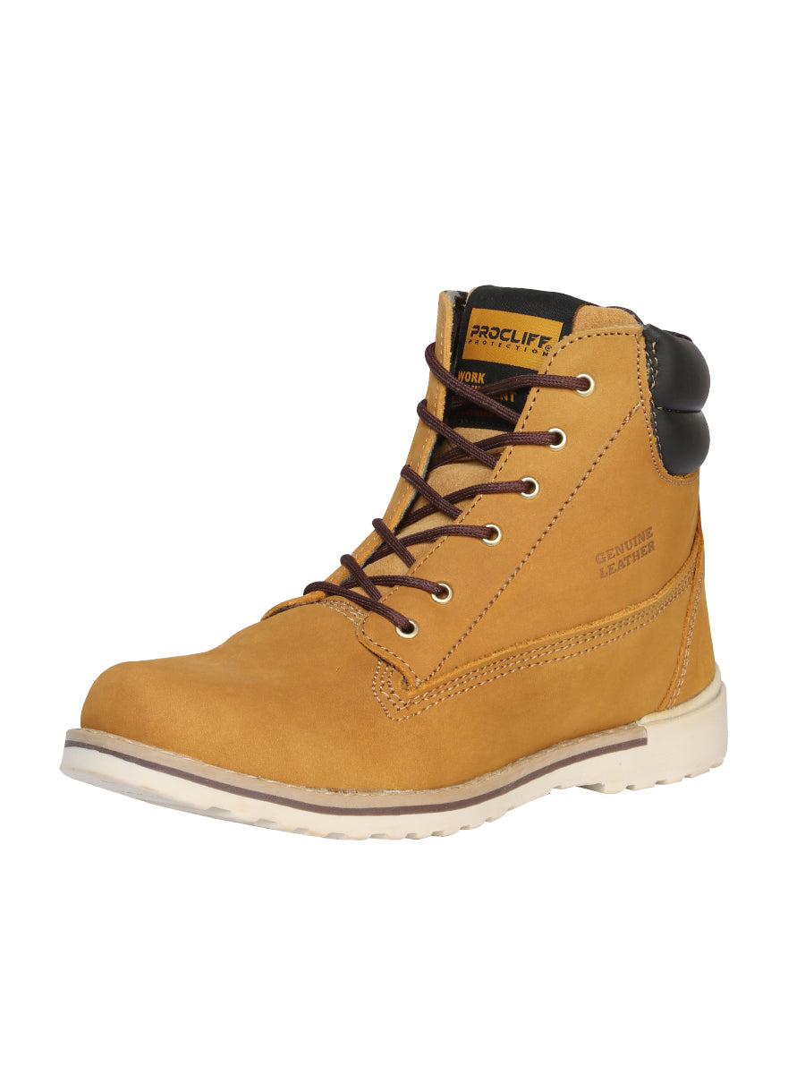 Procliff Protection Work Ankle Boot with Laces - Honey 35202