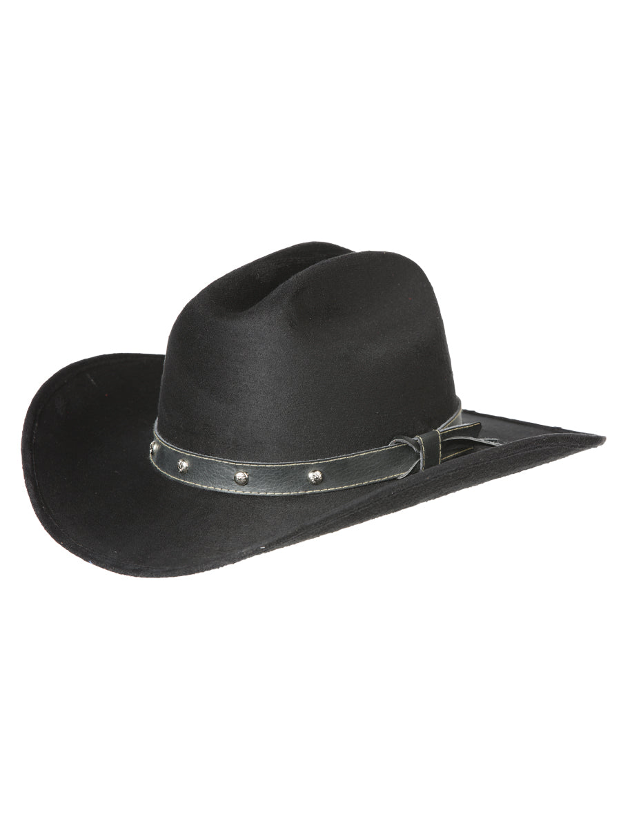El General Suede Western Kids Hat Black 44243