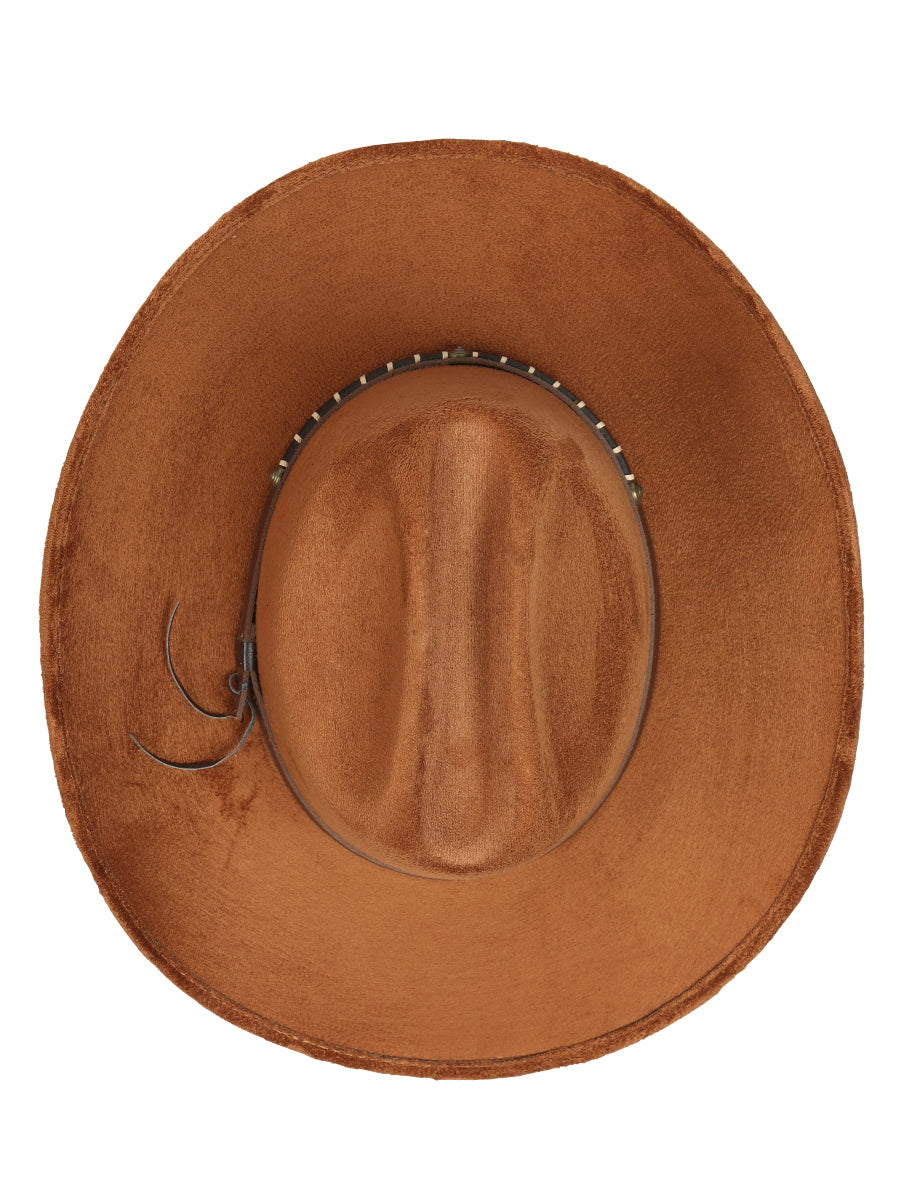 El General Suede Western Kids Hat Tabacco 44244