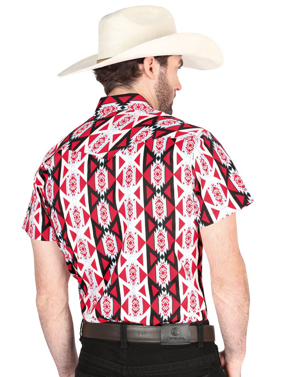 Camisa vaquera El General - Borgoña 44458