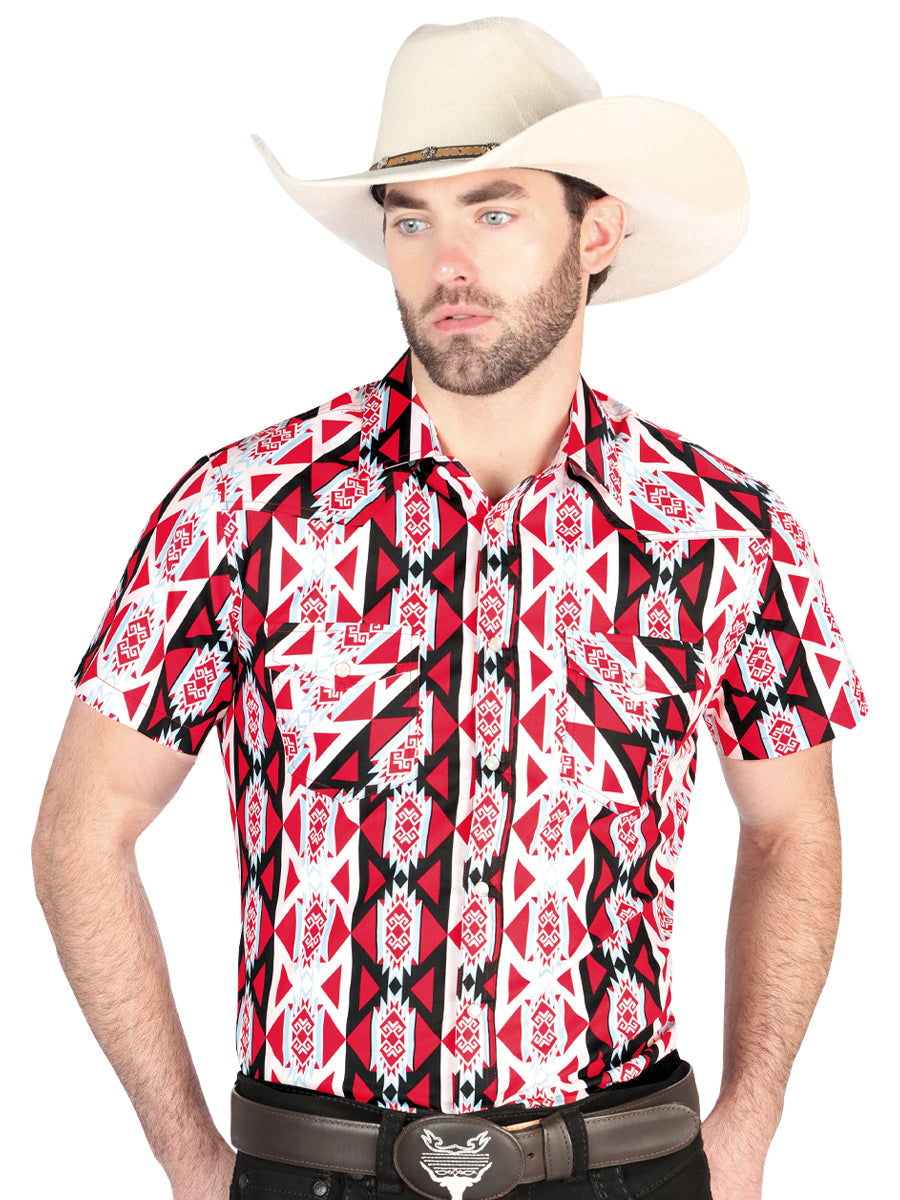 Camisa vaquera El General - Borgoña 44458