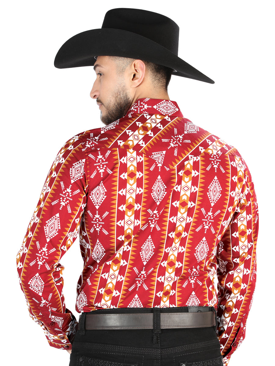 El General - Camisa casual de manga larga - Negra 44503