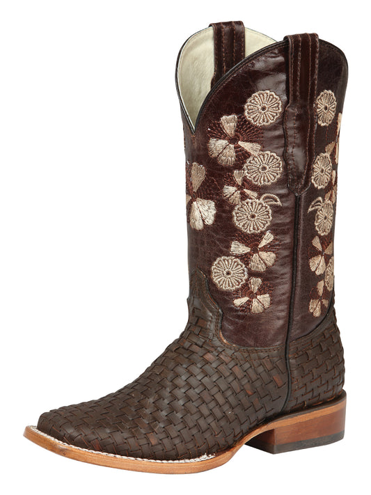 Botas de rodeo El General para mujer Petatillo - Marrón 44855