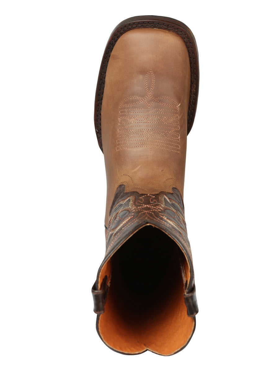 Bota de Rodeo El General - Marrón tabaco 44859