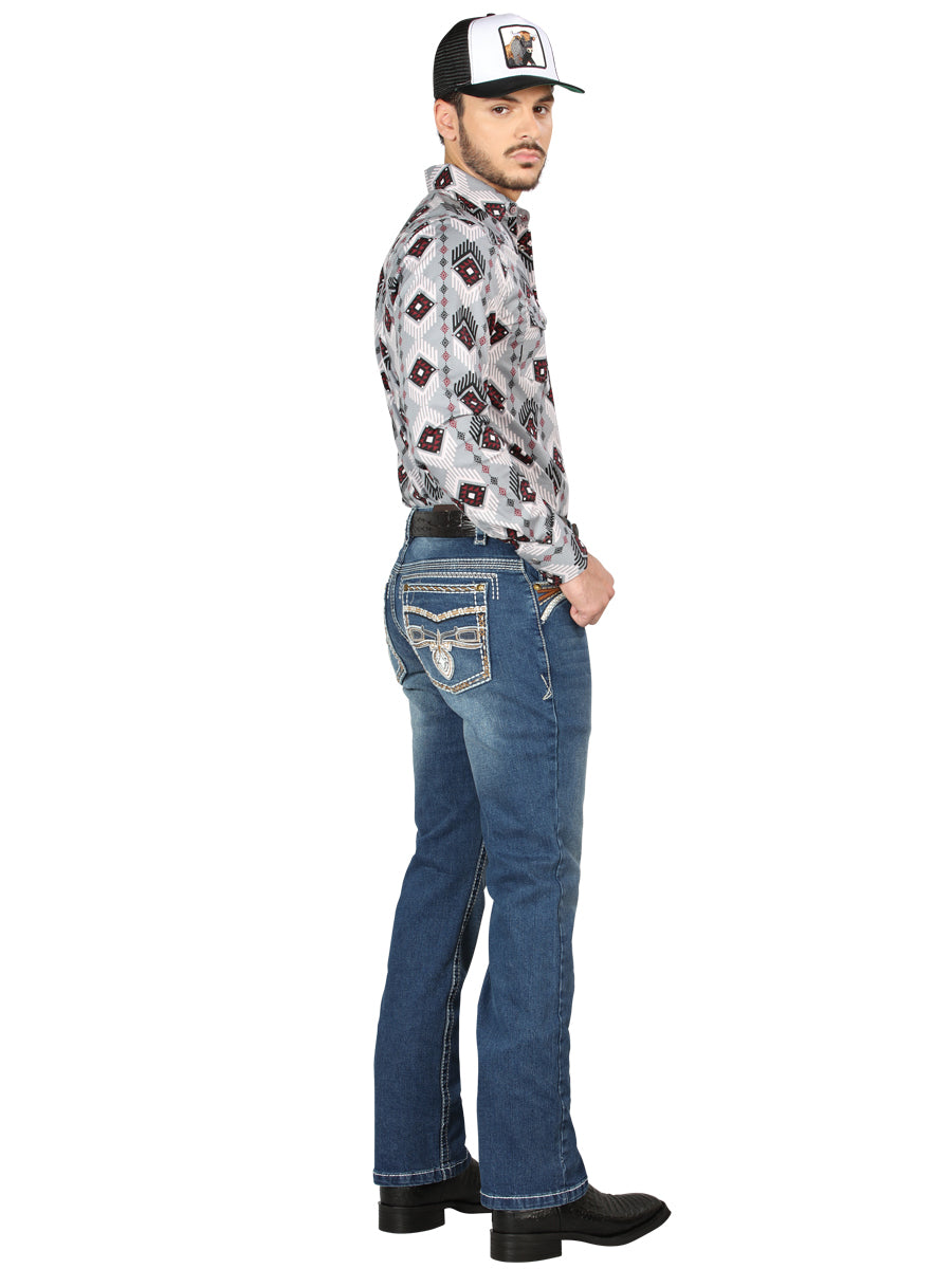 Centenario Bootcut Denim Jeans - Dark Blue 44974