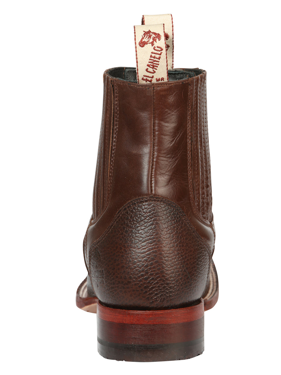 Botines El Canelo para hombre - Caisson Choco 45210