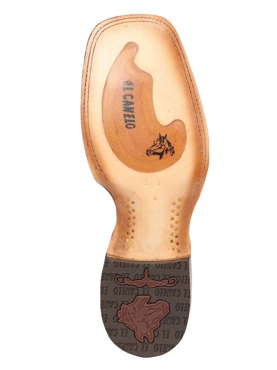 Botines El Canelo para hombre - Caisson Choco 45210