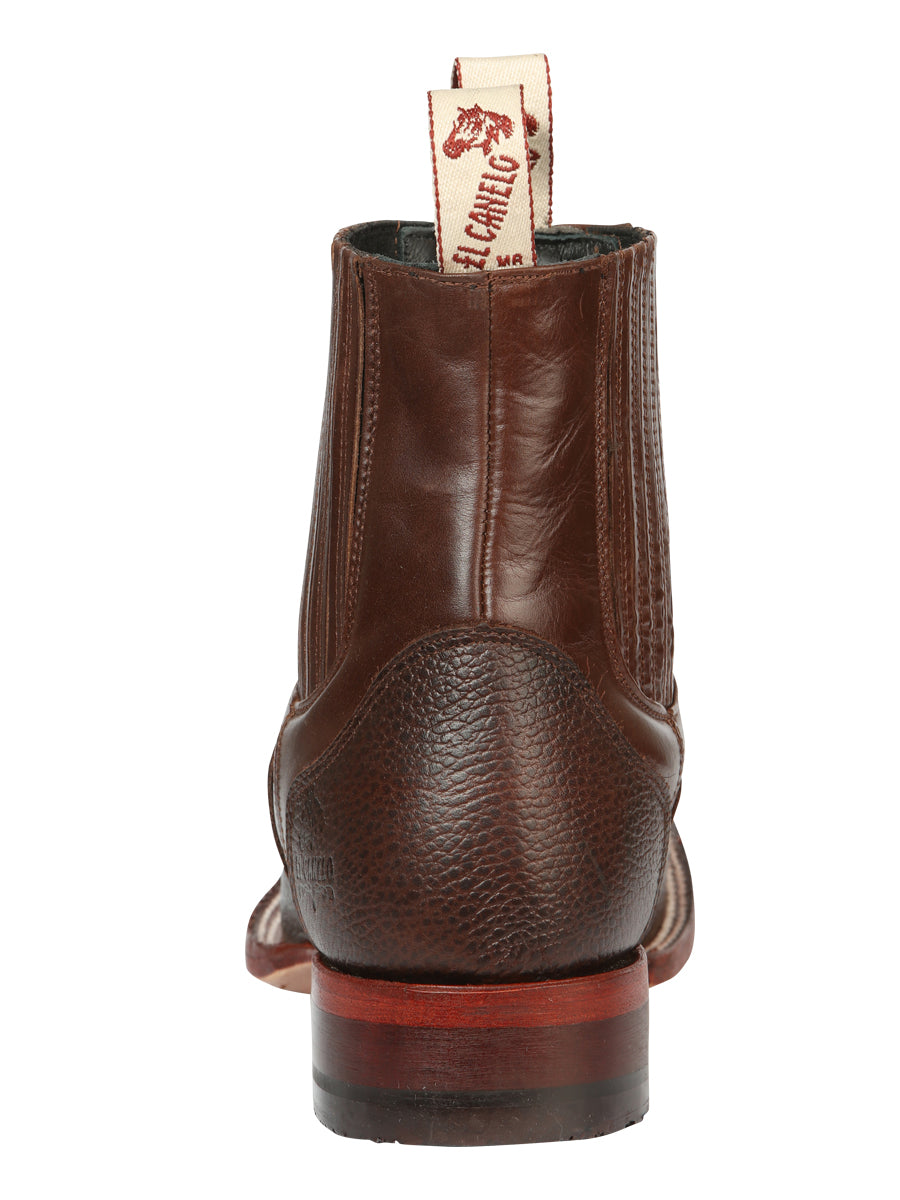 Botines El Canelo para hombre - Caisson Choco 45210