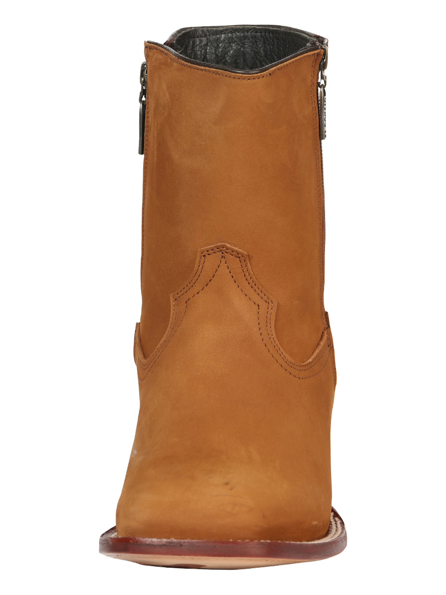 El Canelo Men’s Ankle Boots - Nobuck Taupe

 45215