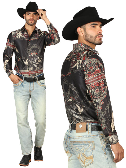 Pantalón vaquero azul claro con detalles bordados Centenario para hombre 45317