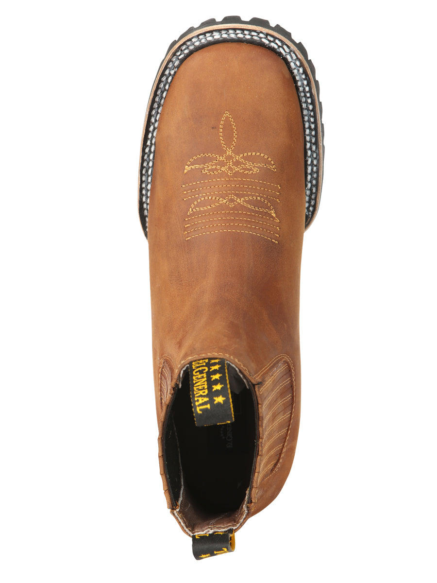 Botines El General para hombre - Crazy Horse Papaya 45342