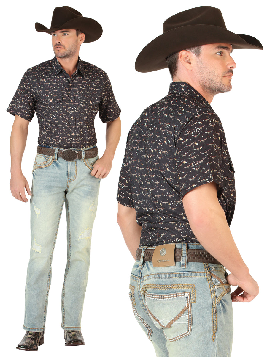 Vaqueros Centenario Bootcut para hombre - Azul claro 45535