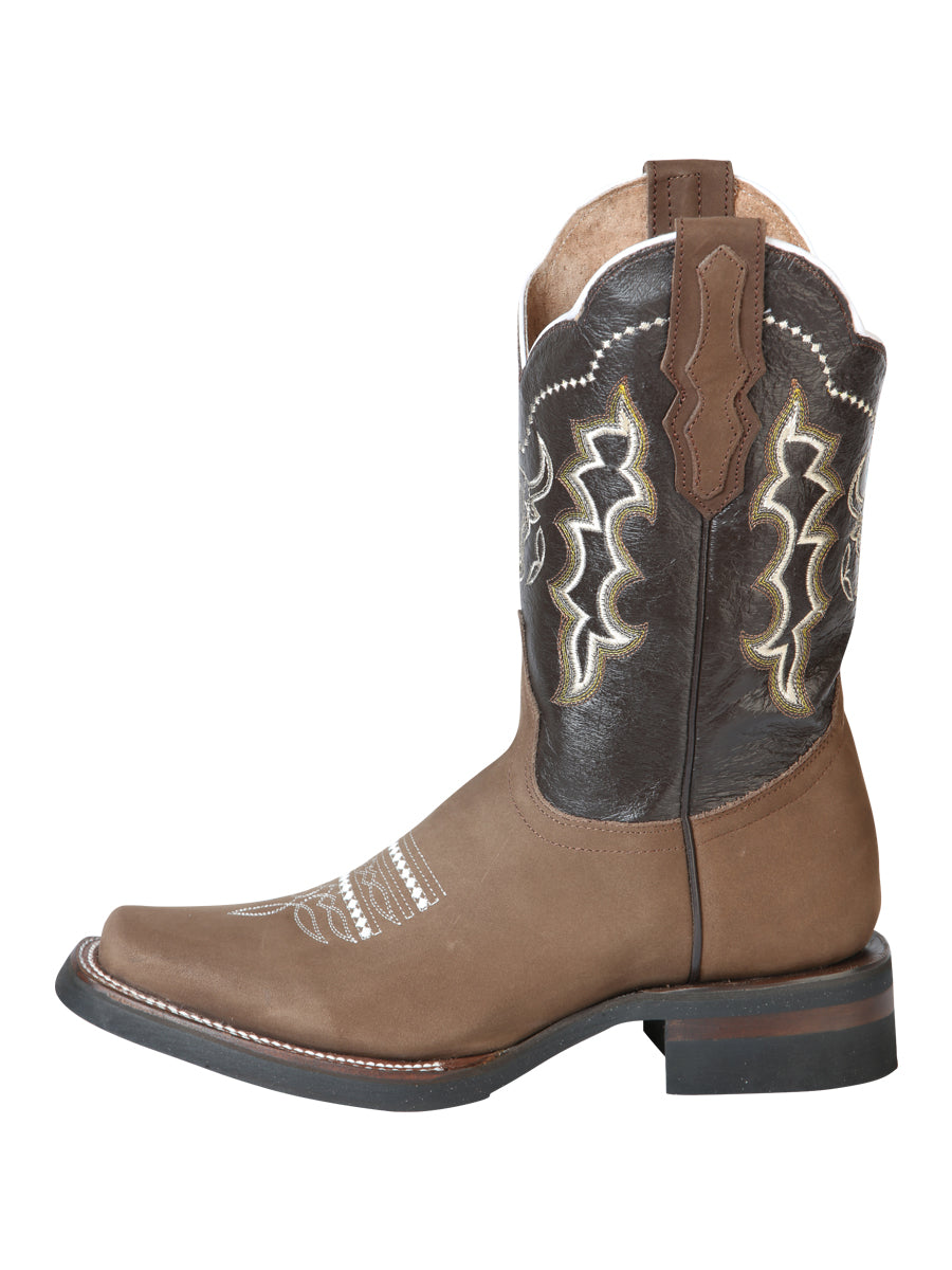Bota Rodeo El General - Nobuck Camel 51113