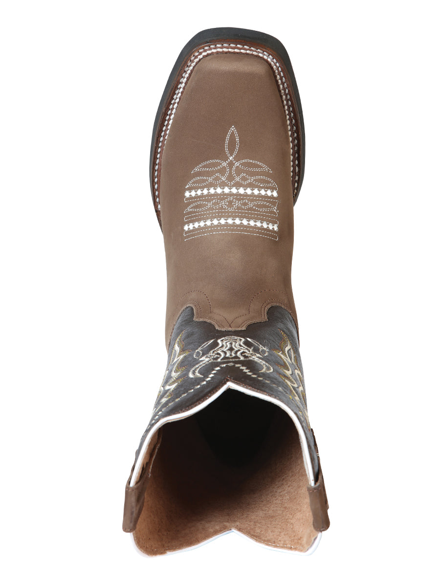 Bota Rodeo El General - Nobuck Camel 51113