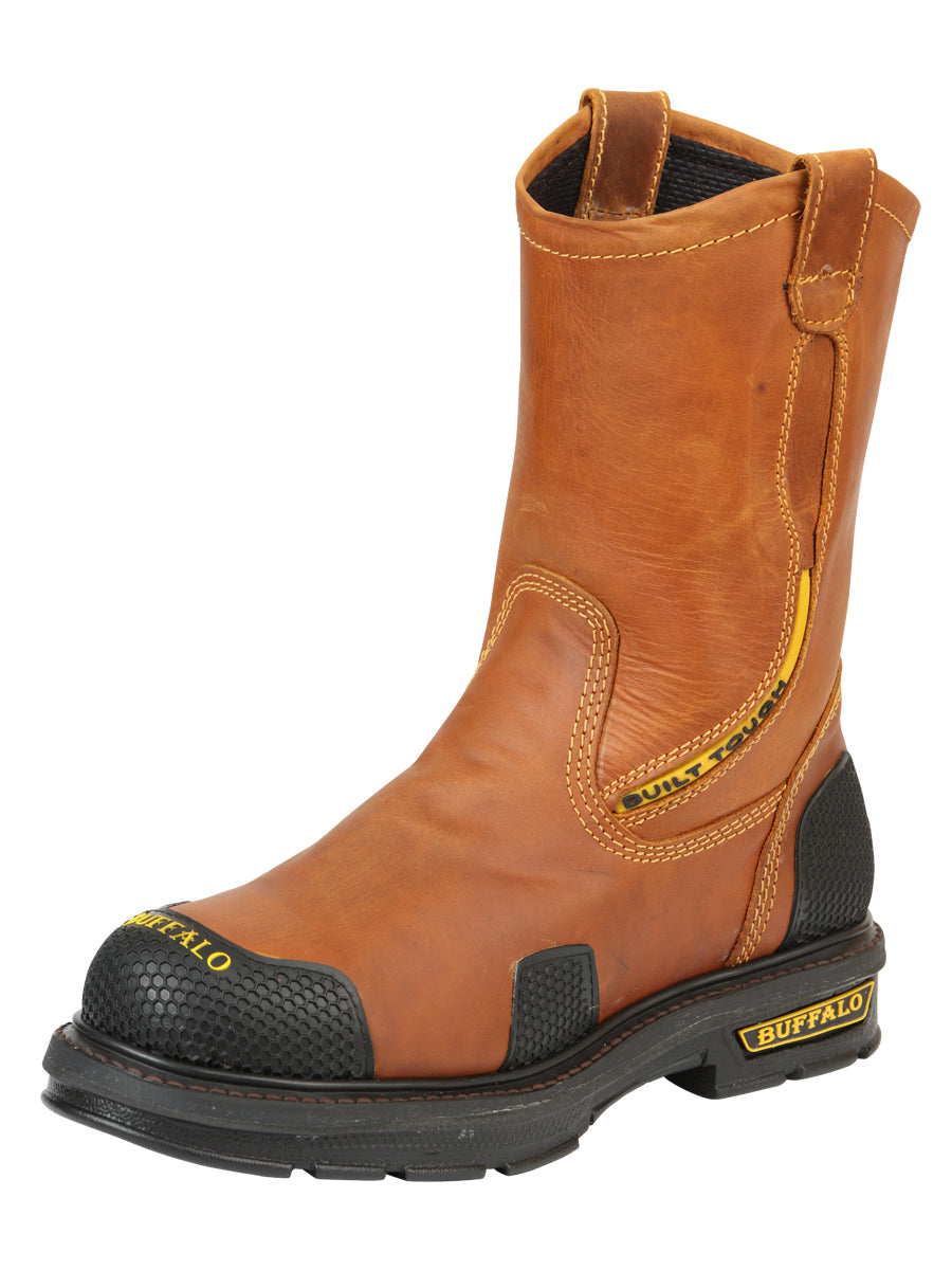 Botas de trabajo Buffalo &amp; Bull para hombre - Miel 123029