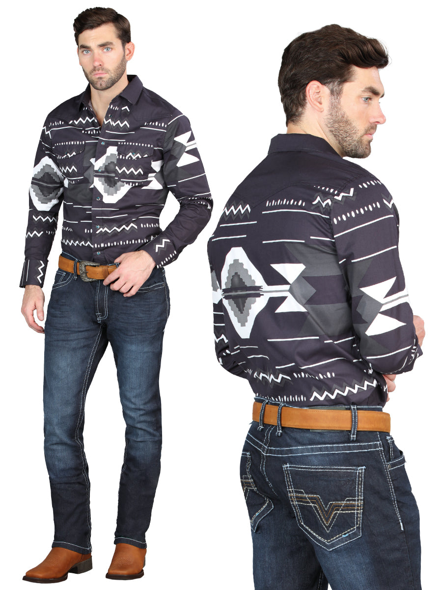 Pantalones vaqueros ajustados elásticos El Norteño en azul oscuro 126635