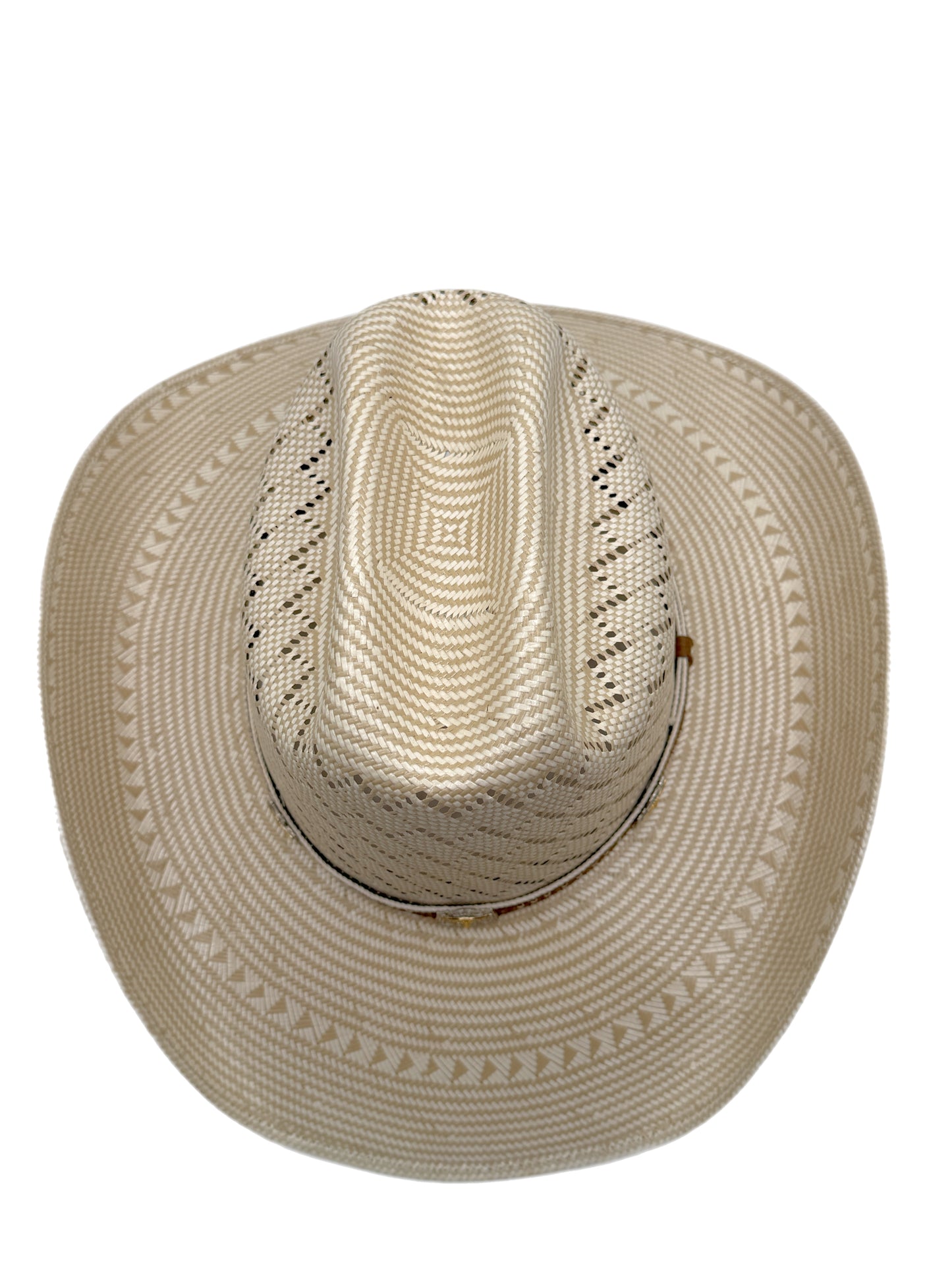 Men's bicolor 500 x shantung Panama hat