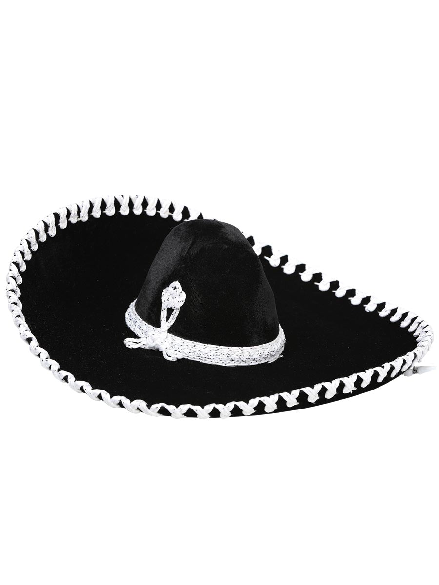 Kids 
Mexican Charro Hat Velvet Black/Silver 600317