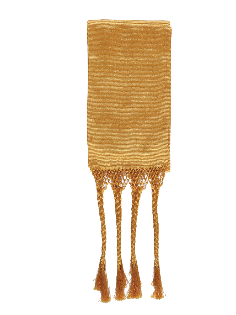 Cinturón Charro Mexicano 50% Algodón, 50% Poliéster Dorado 601353