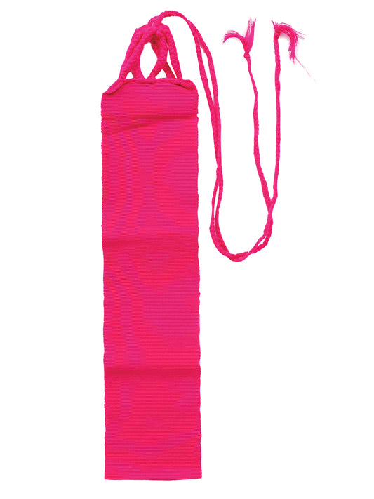 Cinturón Tradicional Artesanal Mexicano Fucsia 601450