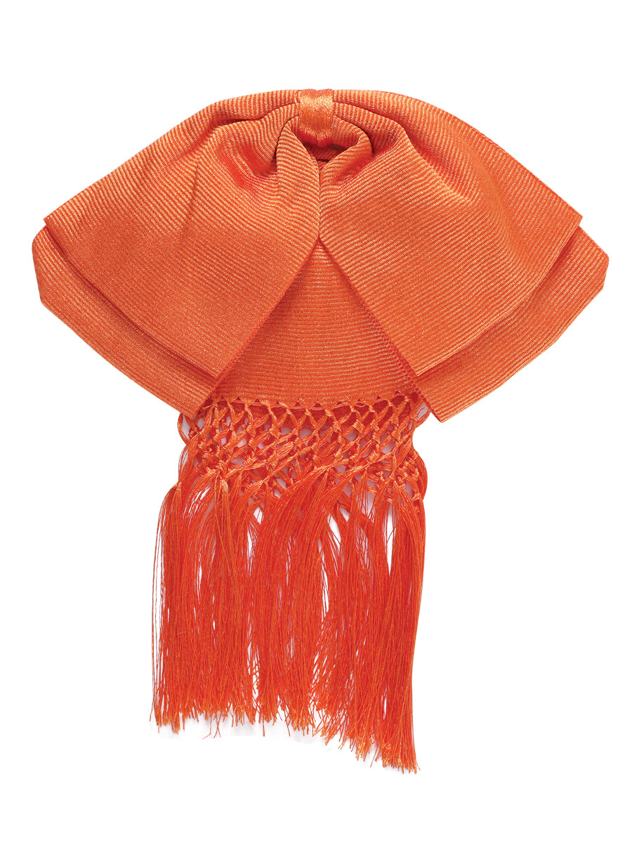Pajarita Charra Mexicana 85% Articela, 15% Poliéster Naranja 601476
