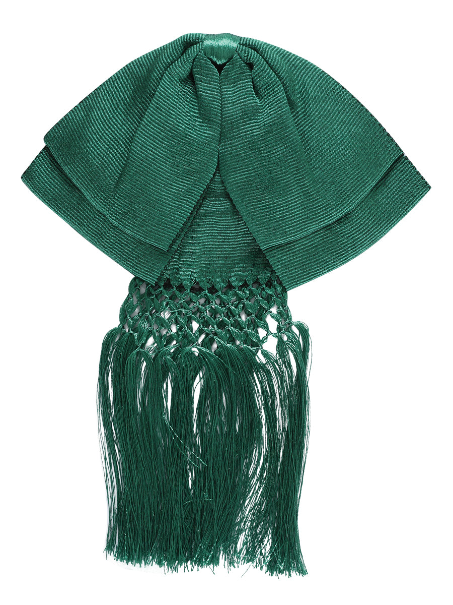 Pajarita Charra Mexicana 85% Articela, 15% Poliéster Verde 601479