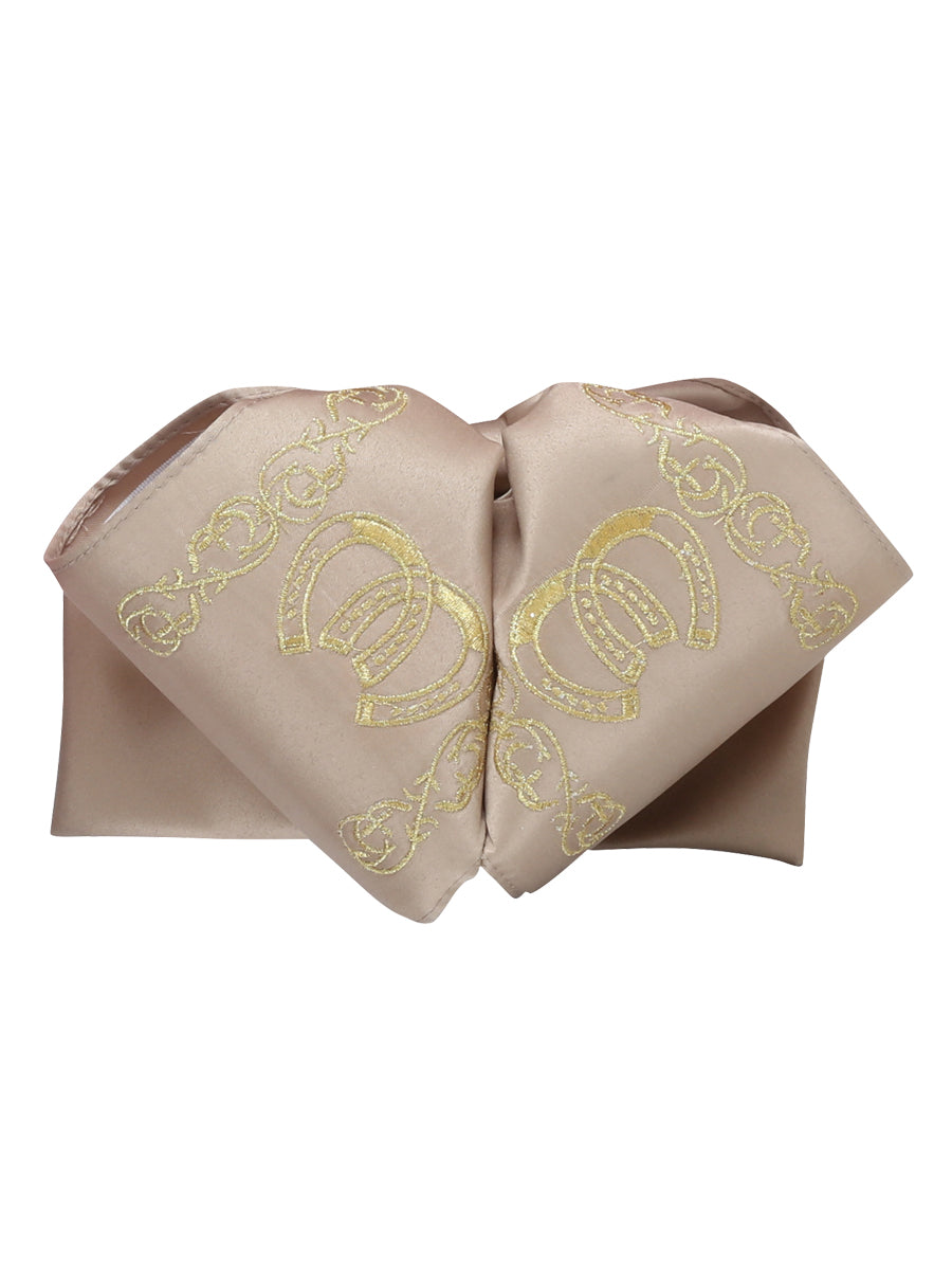 Adulto
 Pajarita Charra Mexicana 100% Poliéster Arena/Dorado 601592