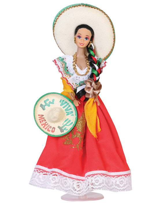 Muñeca Decorativa Artesanal Estado de México Guanajuato Multicolor 601913