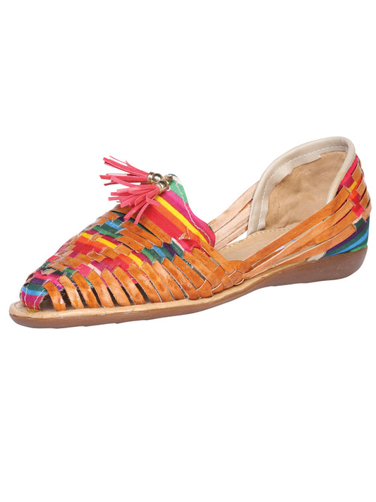 Sandalias Artesanales Mexicanas de Cuero Tang 601947