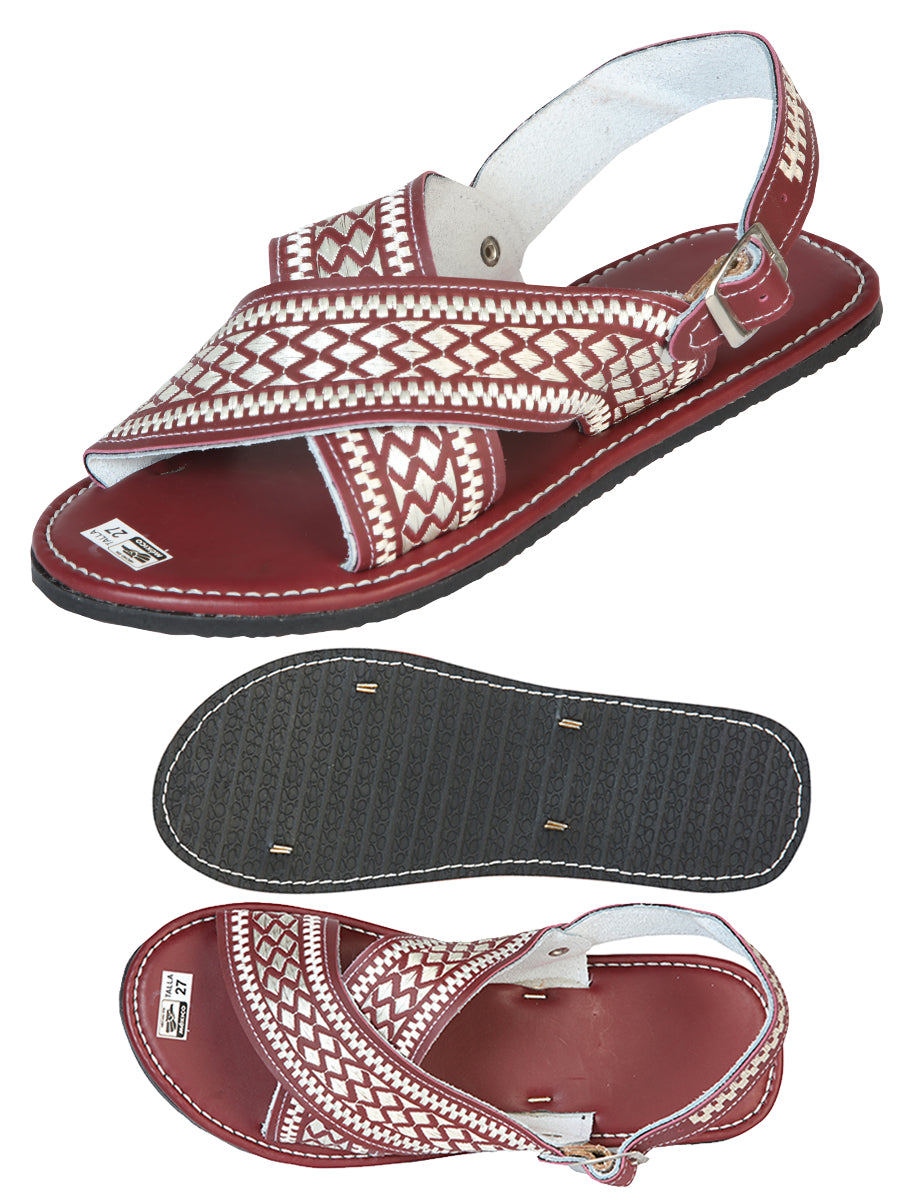 Sandalias Artesanales Mexicanas 50% Piel, 50% Sintético Shedron 603784