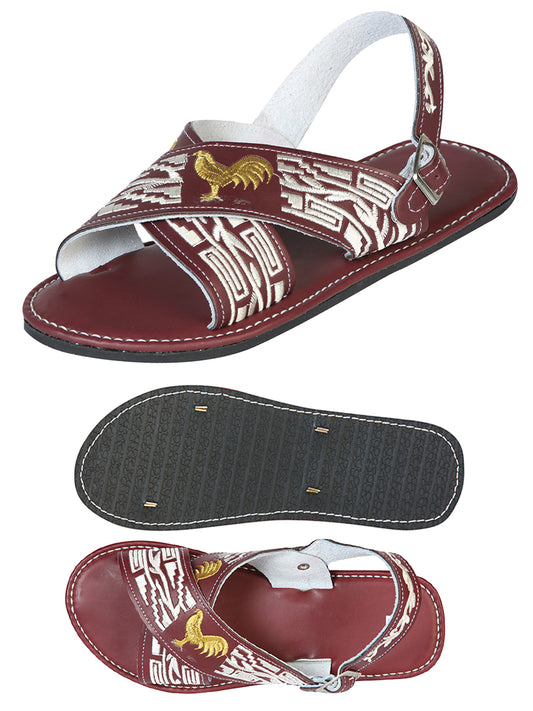 Sandalias Artesanales Mexicanas 50% Piel, 50% Sintético Shedron 603791