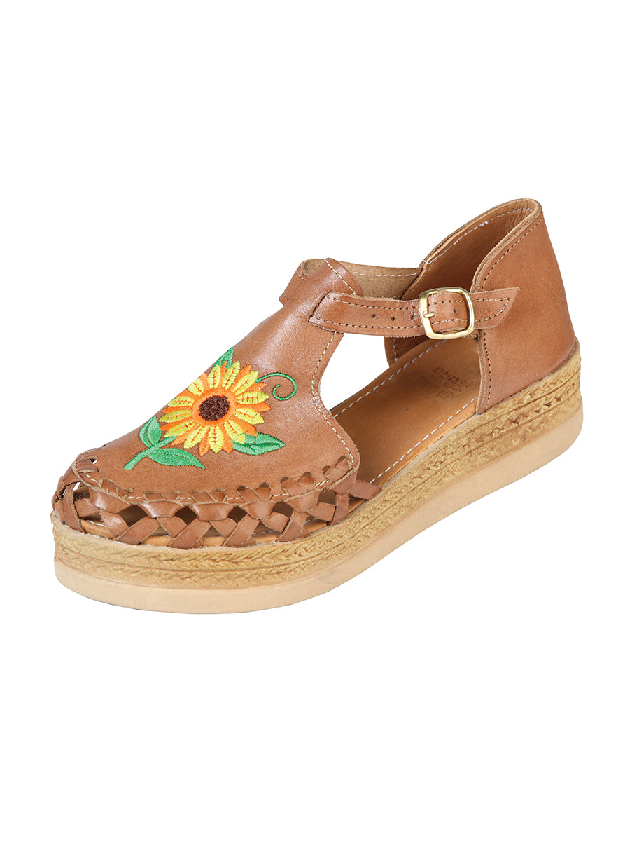 Sandalias Artesanales Mexicanas de Cuero Tang 603922