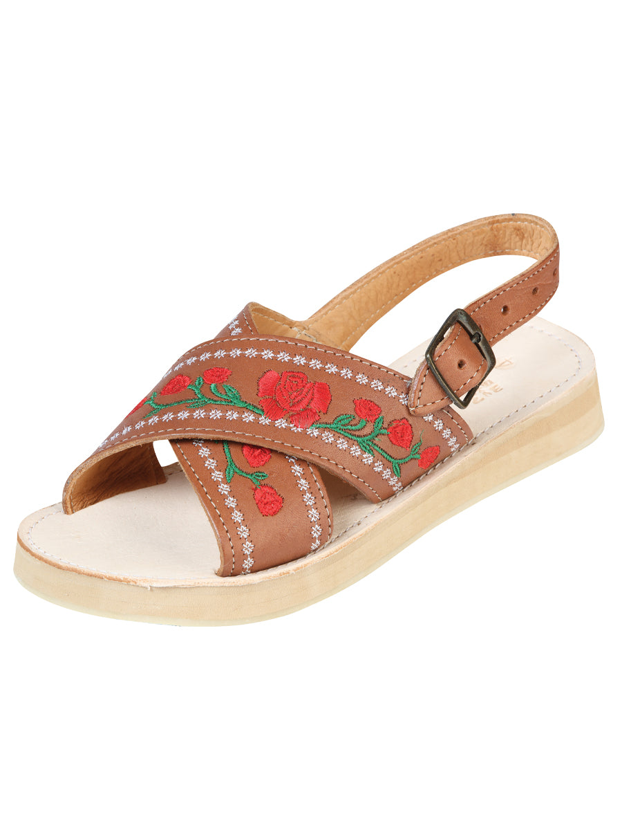 Sandalias Artesanales Mexicanas de Cuero Tang 603927