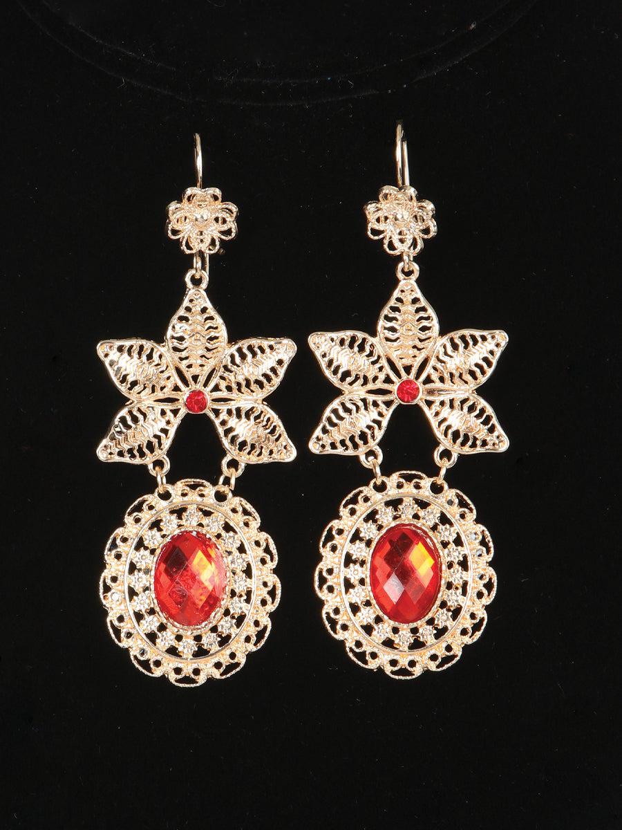 Mexican Artisanal Aretes Filigrana Gold 604030